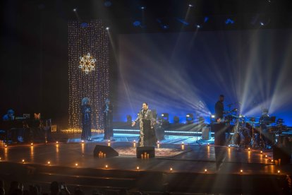 Actuación de Niña Pastori en el Auditorio Maestro Padilla de Almería.