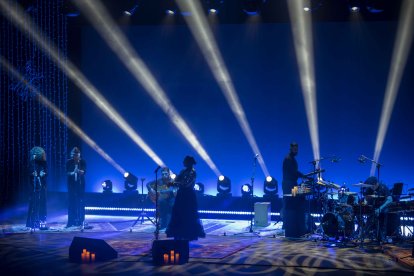Actuación de Niña Pastori en el Auditorio Maestro Padilla de Almería.