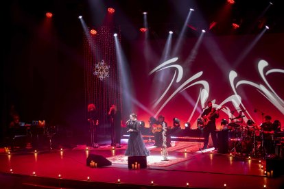 Actuación de Niña Pastori en el Auditorio Maestro Padilla de Almería.