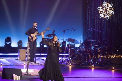 Actuación de Niña Pastori en el Auditorio Maestro Padilla de Almería.