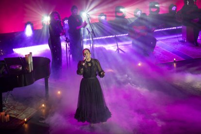 Actuación de Niña Pastori en el Auditorio Maestro Padilla de Almería.