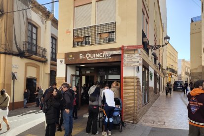 Ambiente en la brasería El Quincho.