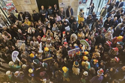 El centro de Almería, lleno con el Heraldo Real.