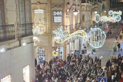 El centro de Almería, lleno con el Heraldo Real.
