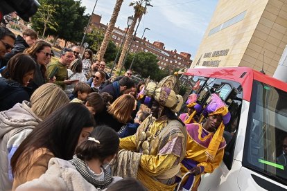 Los Reyes Magos llegan a Almería.
