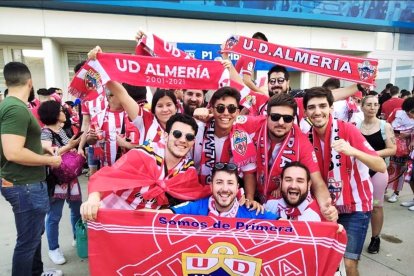 Con algunos compañeros de Sonido Indálico y varios \'twitteros\' de la comunidad almeriense.