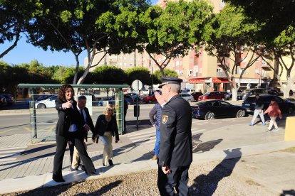 Acto de inauguración del Parque de la Policía Nacional.