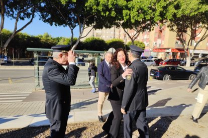 Acto de inauguración del Parque de la Policía Nacional.