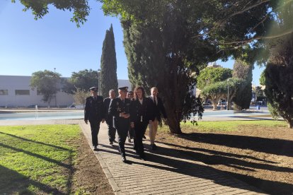 Acto de inauguración del Parque de la Policía Nacional.