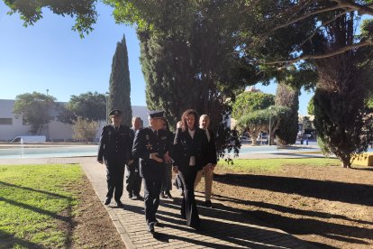 Acto de inauguración del Parque de la Policía Nacional.