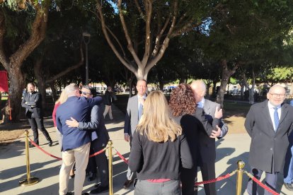 Acto de inauguración del Parque de la Policía Nacional.