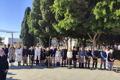 Acto de inauguración del Parque de la Policía Nacional.