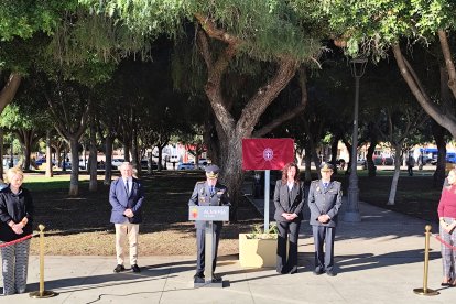 Acto de inauguración del Parque de la Policía Nacional.