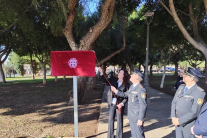 Acto de inauguración del Parque de la Policía Nacional.