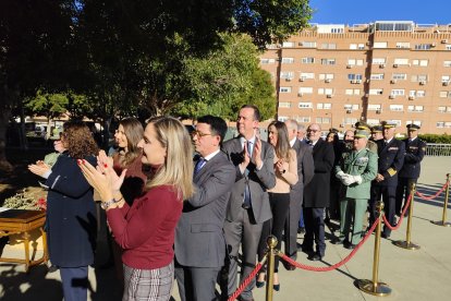 Acto de inauguración del Parque de la Policía Nacional.