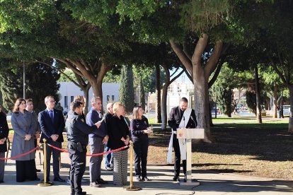 Acto de inauguración del Parque de la Policía Nacional.