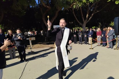 Acto de inauguración del Parque de la Policía Nacional.