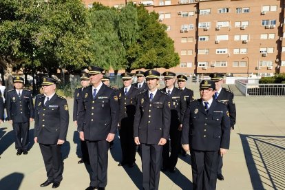 Acto de inauguración del Parque de la Policía Nacional.