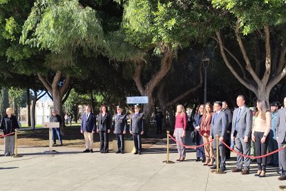 Acto de inauguración del Parque de la Policía Nacional.