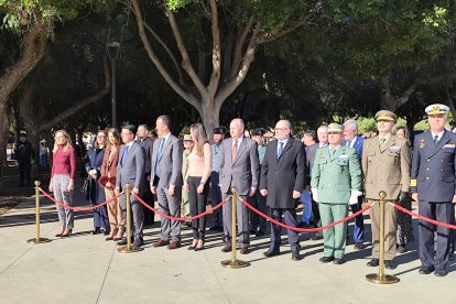 Acto de inauguración del Parque de la Policía Nacional.