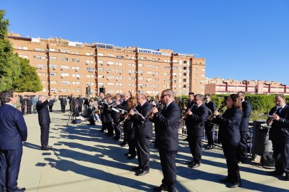 Acto de inauguración del Parque de la Policía Nacional.