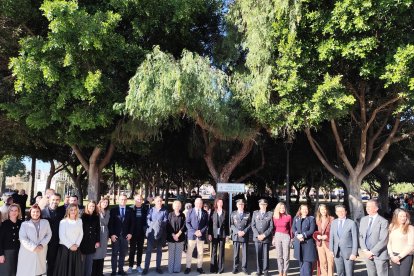Acto de inauguración del Parque de la Policía Nacional.