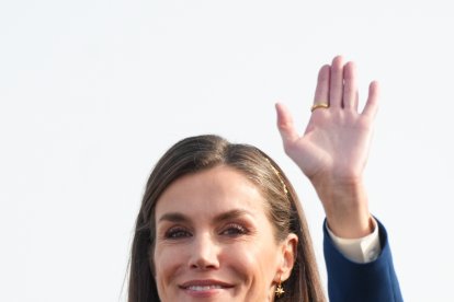 La despedida de la princesa Leonor a bordo del Juan Sebastián Elcano, en imágenes.