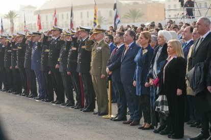 La despedida de la princesa Leonor a bordo del Juan Sebastián Elcano, en imágenes.