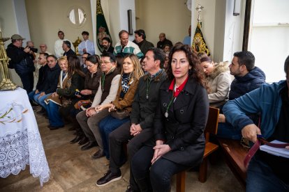 La alcaldesa de Almería, el presidente de la Diputación, la diputada nacional Ana Martínez Labella y el parlamentario andaluz Manuel Guzmán, ent