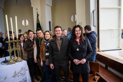 La alcaldesa de Almería, el presidente de la Diputación, la diputada nacional Ana Martínez Labella y el parlamentario andaluz Manuel Guzmán, ent