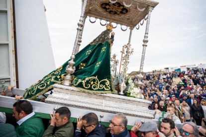 Llegada de la Virgen del Mar a la ermita de Torregarcía