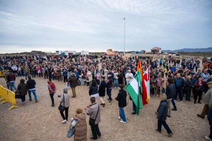 Llegada de la Virgen del Mar al paraje de Torregarcía.