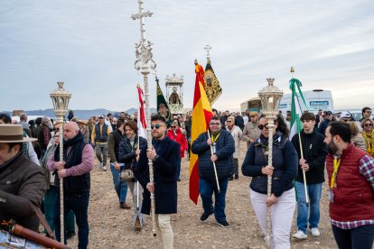 Llegada de la Virgen del Mar al paraje de Torregarcía.