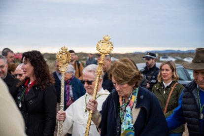 Llegada de la Virgen del Mar al paraje de Torregarcía.