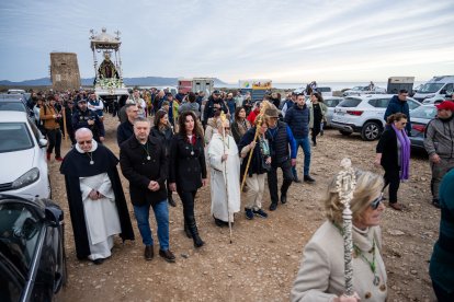 Llegada de la Virgen del Mar al paraje de Torregarcía.