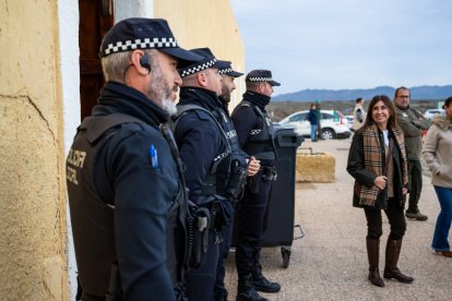 Dispositivo especial de seguridad desplegado en Torregarcía con motivo de la Romería de la Virgen del Mar.