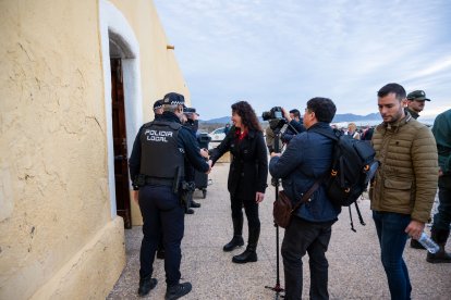 Dispositivo especial de seguridad desplegado en Torregarcía con motivo de la Romería de la Virgen del Mar.