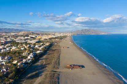 Fotografía de archivo de las playas de Vera.