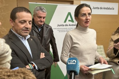 Guillermo Casquet, Juan de la Cruz Belmonte y Aránzazu Martín.