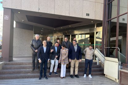 Foto de familia de los delegados.