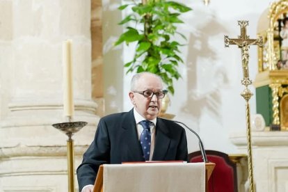 Luis Columna, pregonero de las fiestas de San Antón.