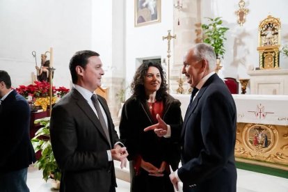 Javier A, García, Magdalena Cantero y Luis Columna. 