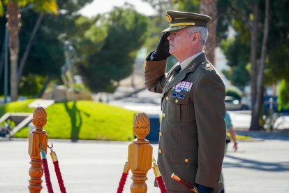 El acto estuvo presidido por el Jefe de la Fuerza Terrestre, Teniente General Carlos Melero Claudio.