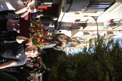 San Antón posesionó por las calles del casco histórico de Almería.