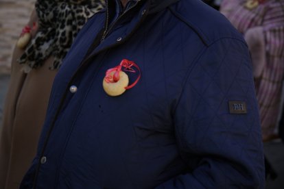 Rosquillo de pan bendecido.