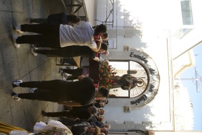 Llegada de San Antón.