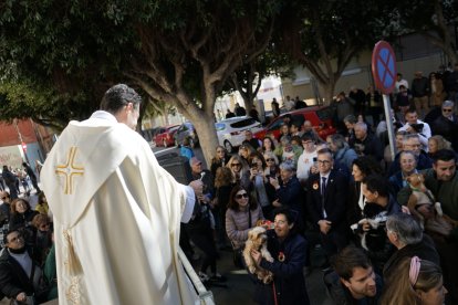 Bendición de los animales.