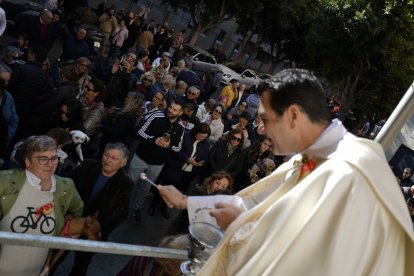 Bendición de los animales.