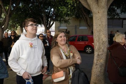 Esperando la subasta.