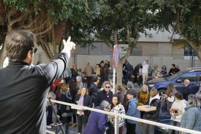 Momento de la subasta.